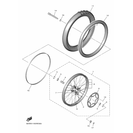  ROUE AVANT