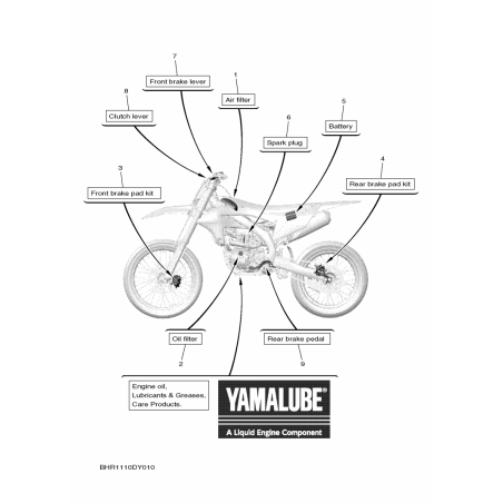  PIECES MAINTENANCE PERIODIQUE