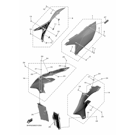 COUVERCLE LATERAL