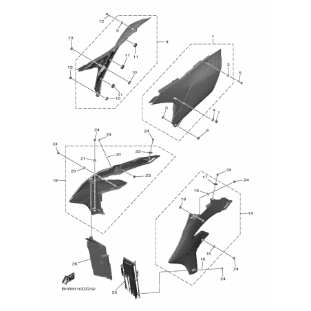 COUVERCLE LATERAL