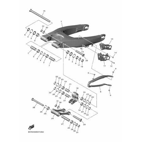  BRAS ARRIERE