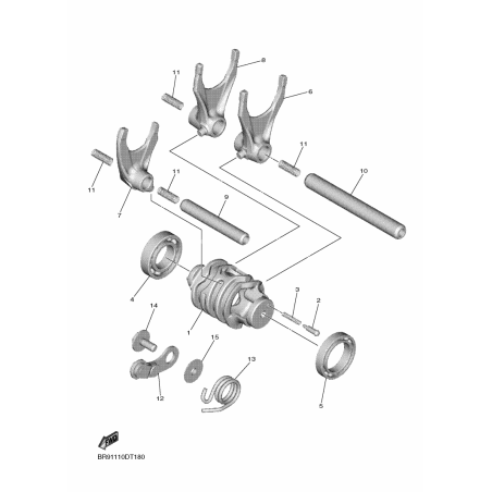  SHIFT CAM & FORK