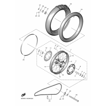  REAR WHEEL