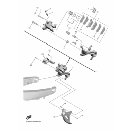  REAR BRAKE CALIPER