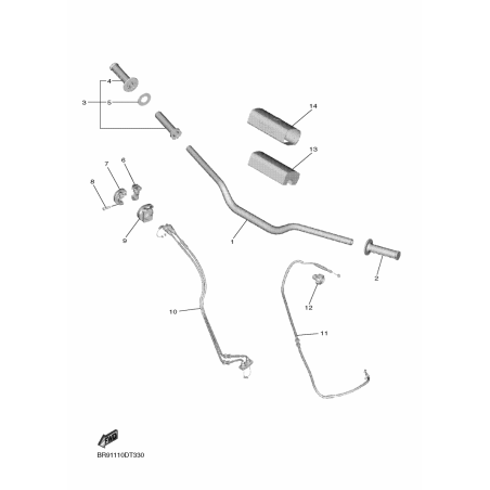  STEERING HANDLE & CABLE
