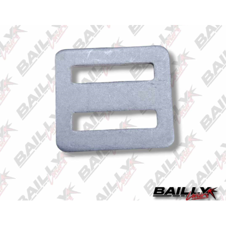 Boucle alu d'attache au cadre pour filets de nerfs bars