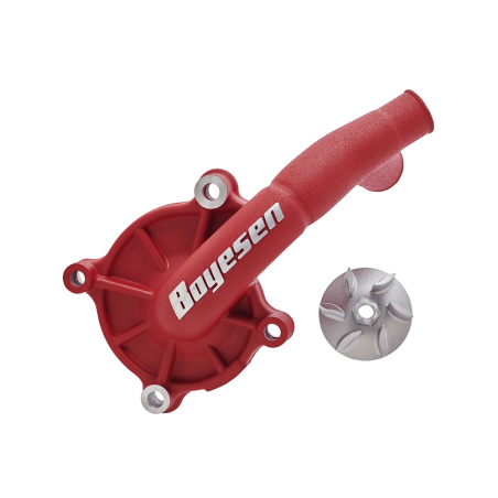 Couvercle de pompe à eau + turbine BOYESEN SuperCooler rouge KTM 450SXF 2016/2022