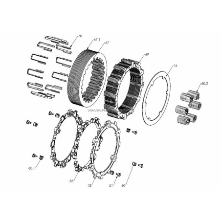Kit performance REKLUSE Core EXP 3.0 - KTM 450SXF 2016/2024