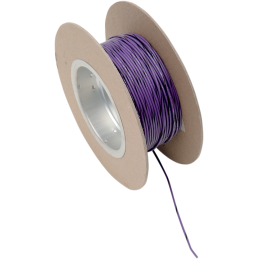 Fil de câblage VIOLET/NOIR