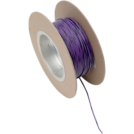 Fil de câblage VIOLET/NOIR