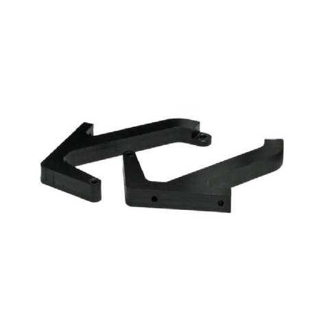 Pattes de fixation de rechange pour Bumper AXP Baxper PHD NOIR