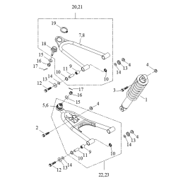 Bras triangulaire,...