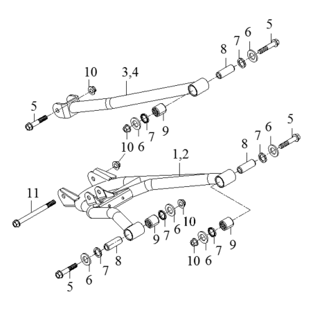 Suspension de roue