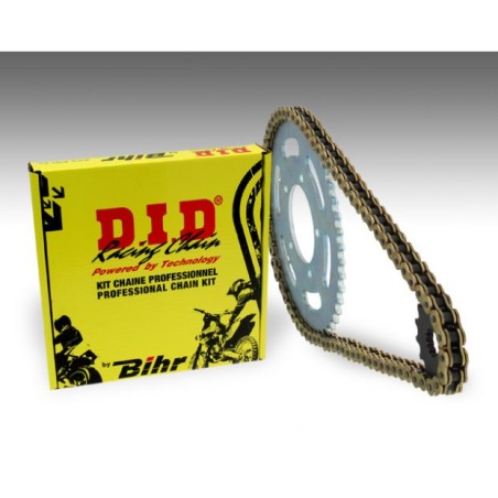Kit chaîne DID/JT 520VX3 13/38 renforcée - couronne standard TRX 250