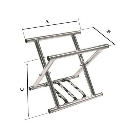 STAND QUAD ALUMINIUM PETIT MODELE XRW