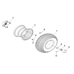 ROUE ARRIERE