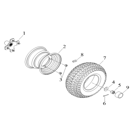 ROUE ARRIERE