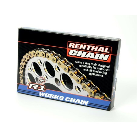 Chaîne de transmission RENTHAL 520 R1 Works 520 112 maillons