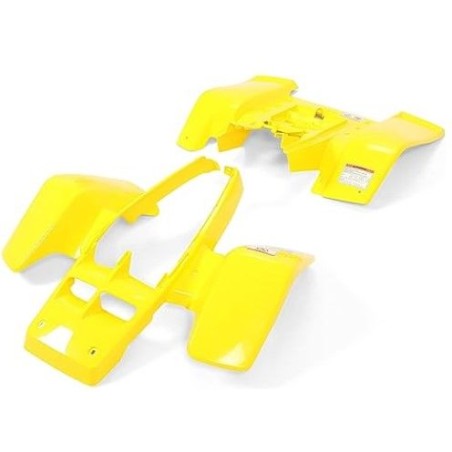 COQUE AVANT+ARRIERE JAUNE ADAPTABLE Banshee 350