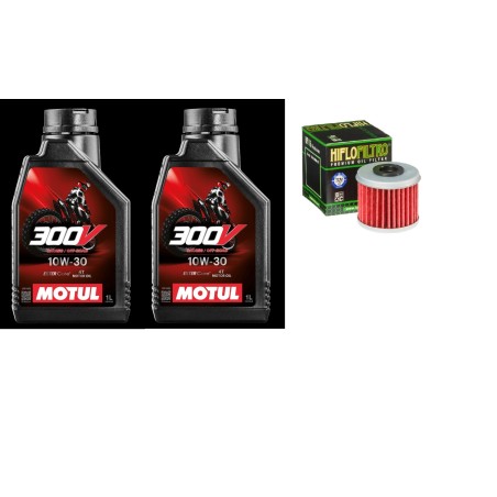 Kit vidange Hiver 450 crf 10w30 300V