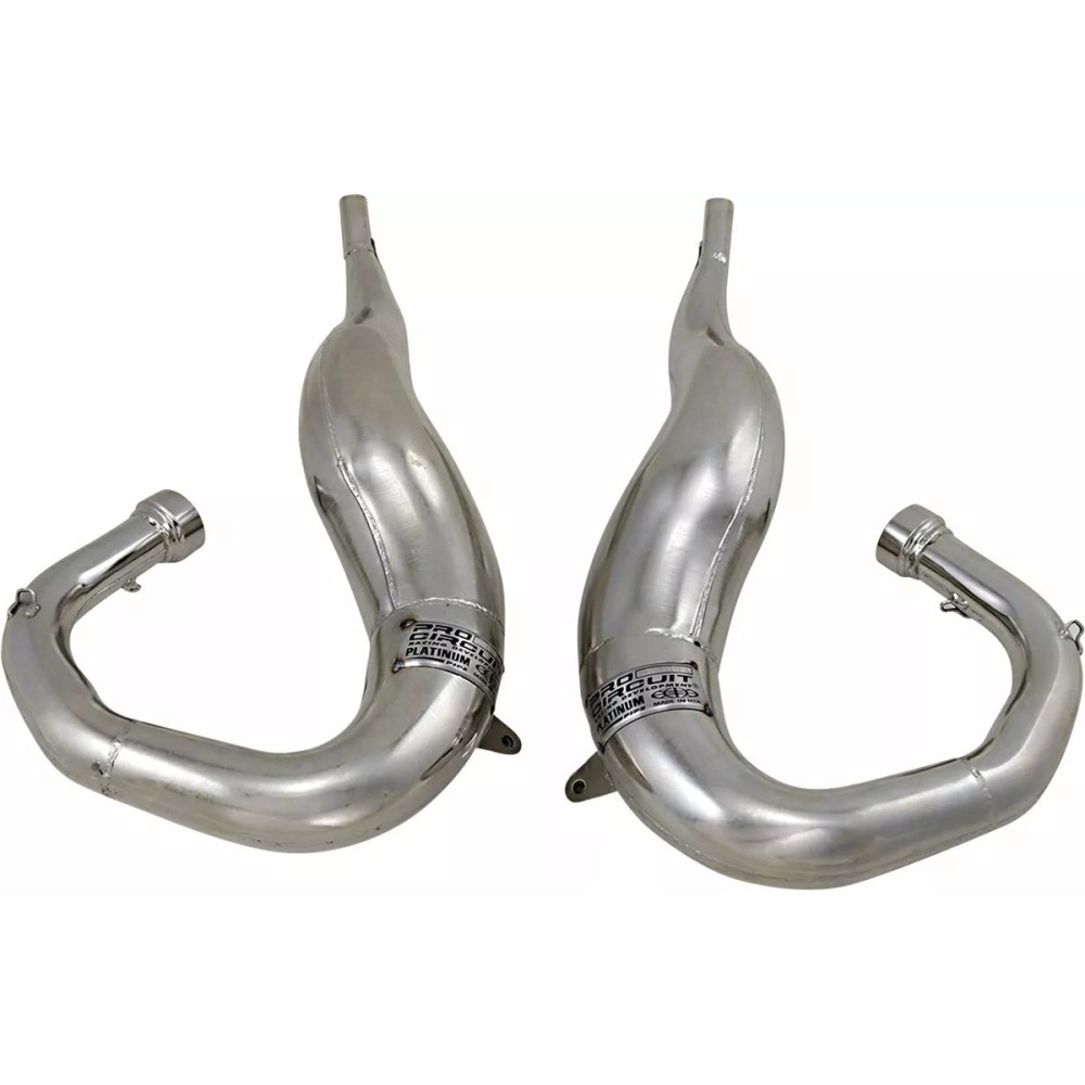 Paire de pots de détente PRO CIRCUIT Platinum acier nickelé Yamaha