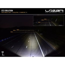 Phare LED Lazer ST2 Evolution – Feux de route haute performance 5000K IP68