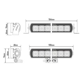 Phare LED Lazer T24 Evolution – Feux de route extrême performance 5000K IP68