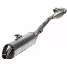 Echappement Quad HGS 4t complet embout Carbon
