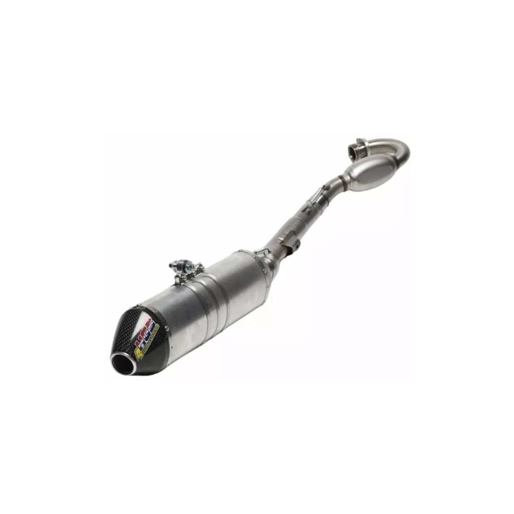 Echappement Quad HGS 4t complet embout Carbon