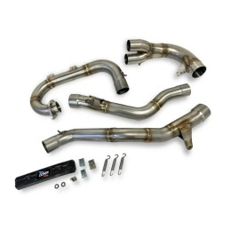 Collecteur pour ligne double (Chassis Laeger's) Moteur YZF450 (20-22)