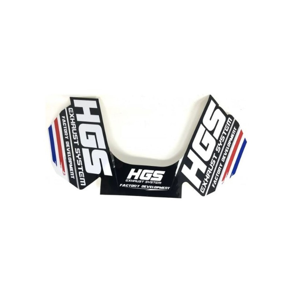 Autocollant HGS pour silencieux 4 Temps