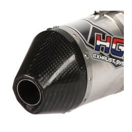Embout carbone pour echappement HGS 4 temps