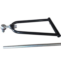 TRAIN AVANT LAEGER'S LARGE +15CM (+3'/COTE) 250 RAPTOR LONGUE COURSE, CHASSE REGLABLE