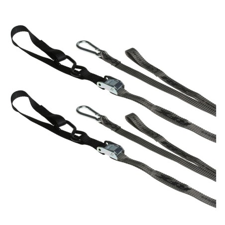 LOT de 2 Sangles d'arrimage RFX  boucle et clip mousqueton