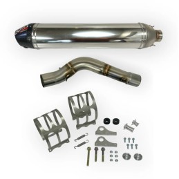 SILENCIEUX INOX/CAR RENFORCE  YAM YFZ 450 R