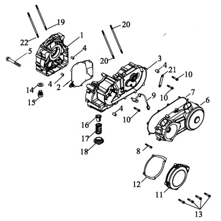 CARTER MOTEUR