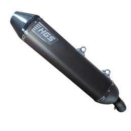 Silencieux de rechange HGS 4temps avec embout Carbon