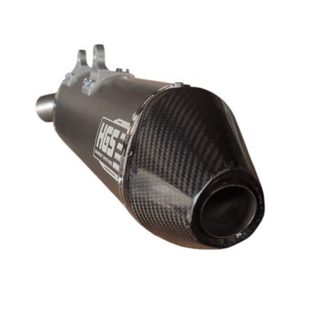 Silencieux de rechange HGS 4temps avec embout Carbon