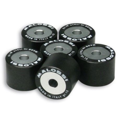 Jeu de 6 galets MALOSSI 23x18mm