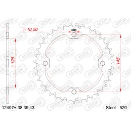 Couronne AFAM ANTI BOUE 38 DENTS