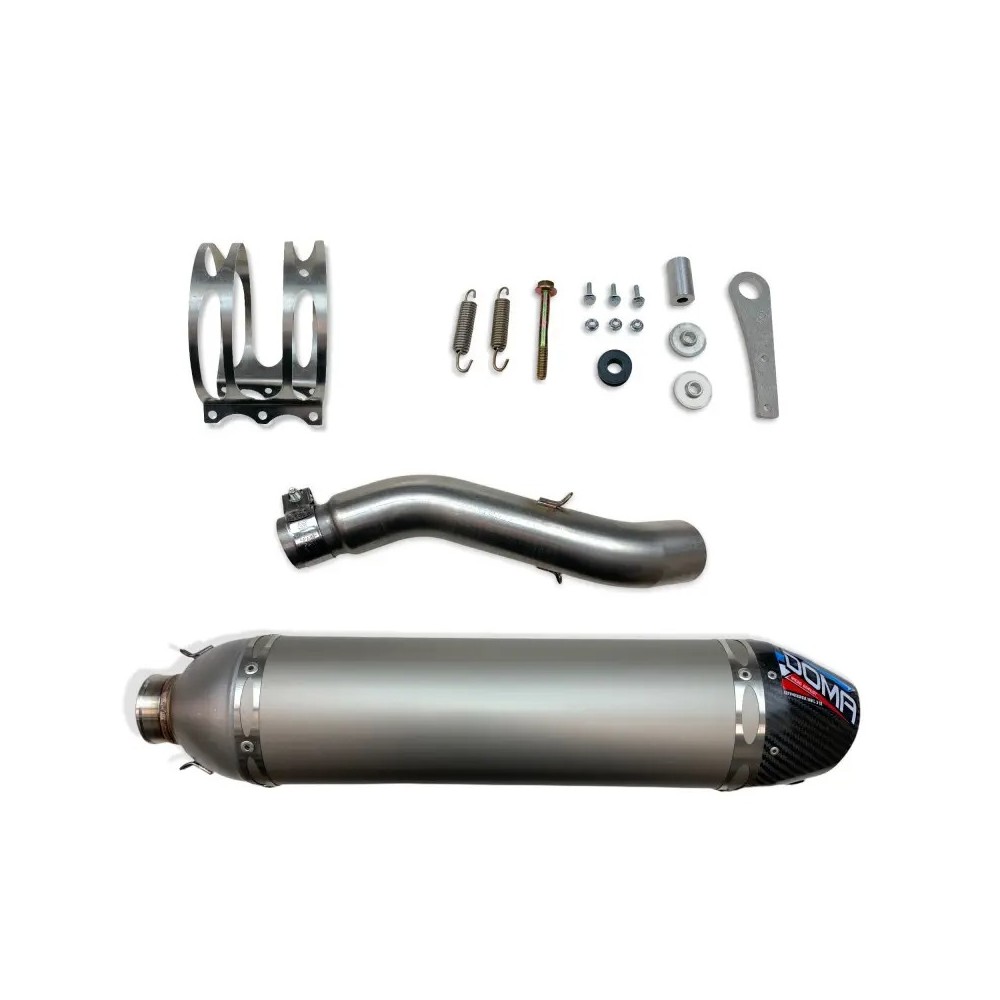 SILENCIEUX ALU/CAR CPL KAWA KFX 400 / SUZ LT-Z 400 03-14