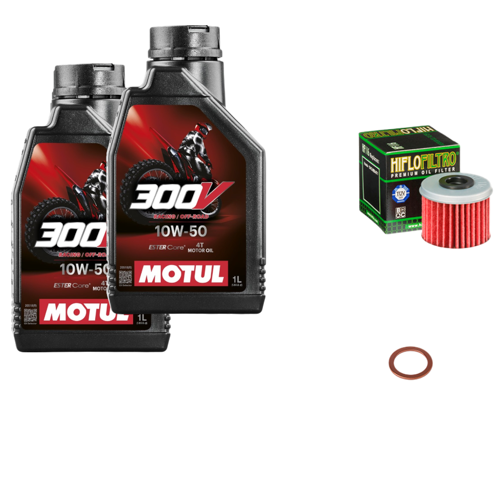 KIT VIDANGE 450 KFXR 10W50 USAGE COMPETITION