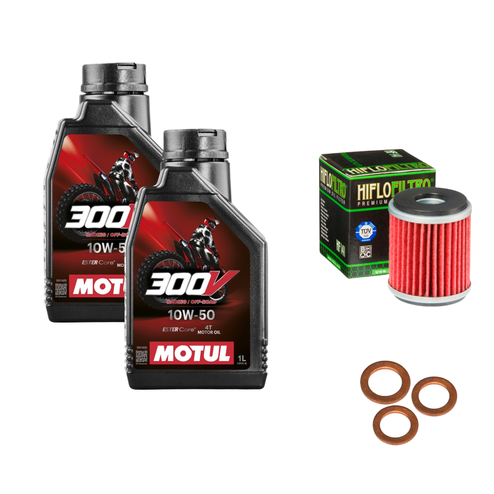 KIT VIDANGE 450 LTR 10W50 USAGE COMPETITION