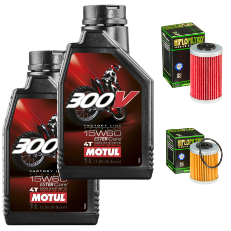 KIT VIDANGE KTM 15W60 USAGE COMPETITION