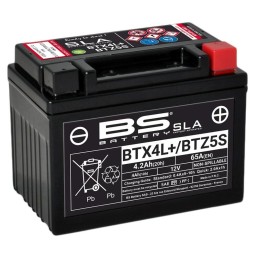 Batterie BS BATTERY SLA  BTX4L+ / BTZ5S