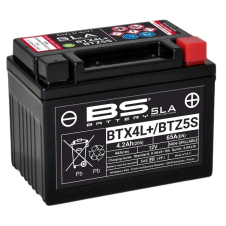 Batterie BS BATTERY SLA  BTX4L+ / BTZ5S