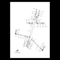 ROTULE DE DIRECTION EPI EXTERIEURE ⌀  12 mm