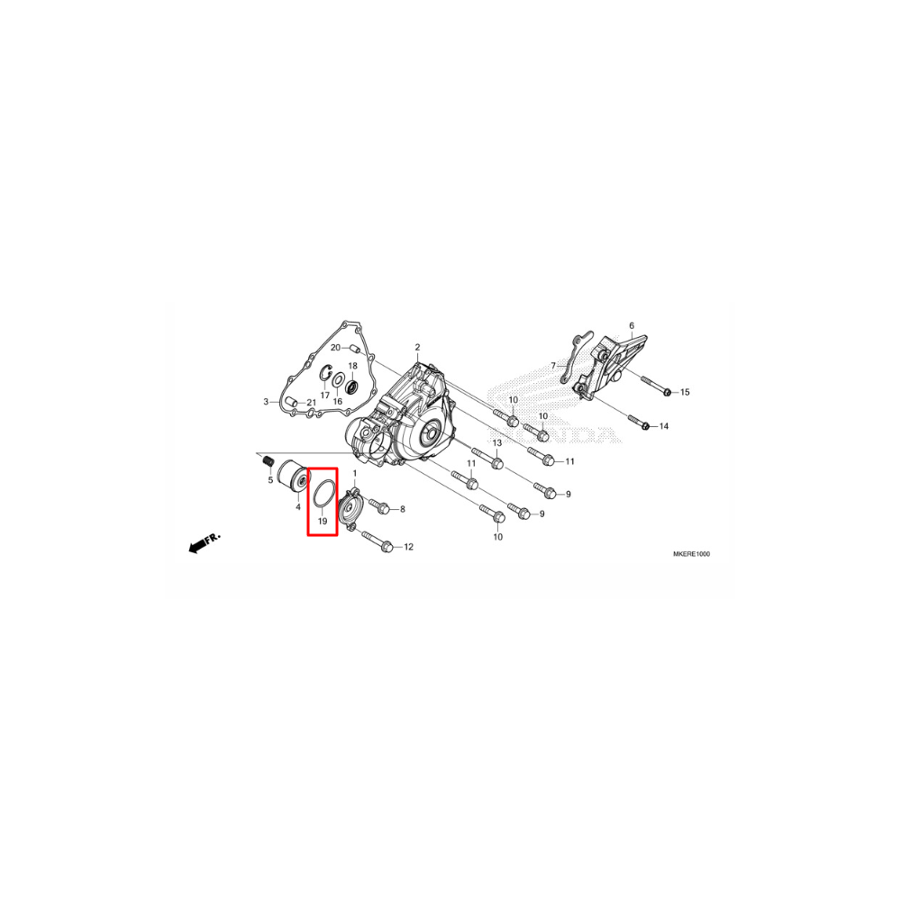 JOINT DE FILTRE A HUILE CRF 450 2024