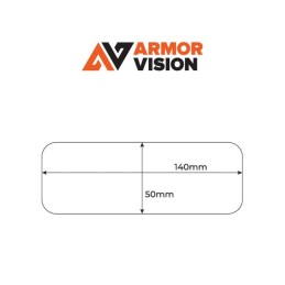 Pack films 50 mm Hydrophobe ARMOR VISION x3