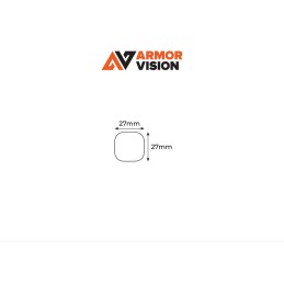 PROTECTION D'OBJECTIF ARMOR VISION GO PRO 27 mm (LOT DE 3)